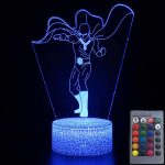 Lampe LED 3D One Punch Man Saitama (15cm) Lampe | Câble Usb | Télécommande Official Dr. Stone Merch