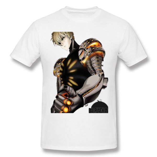 T-Shirt One Punch Man Genos Puissance S Official Dr. Stone Merch