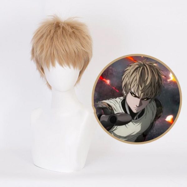 Cosplay Genos Perruque et Filet Official Dr. Stone Merch