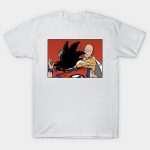 T-Shirt One Punch Man Saitama Gifle Goku S Official Dr. Stone Merch