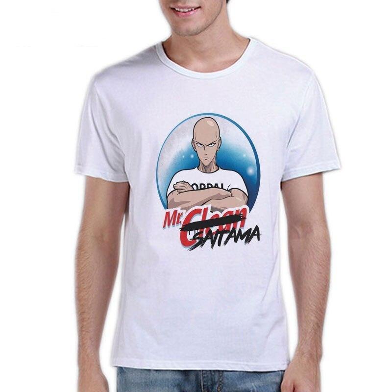 One Punch Man T-Shirts - Saitama Mr Clean T-Shirt SA3105
