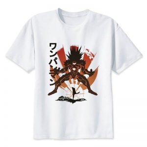 T-Shirt One Punch Man Saitama vs Boros S Official Dr. Stone Merch