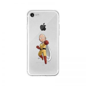 Coque transparente One Punch Man iPhone Saitama Punch Iphone 4s Official Dr. Stone Merch