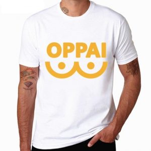 T-Shirt One Punch Man Oppai Jaune S Official Dr. Stone Merch
