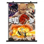 Poster One Punch Man Genos Saitama Sonic 20x30cm Official Dr. Stone Merch