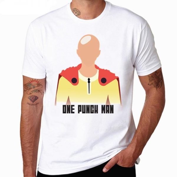 T-Shirt One Punch Man Saitama de face S Official Dr. Stone Merch