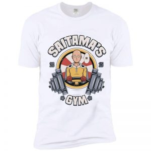 T-Shirt One Punch Man Saitama Gym S Official Dr. Stone Merch