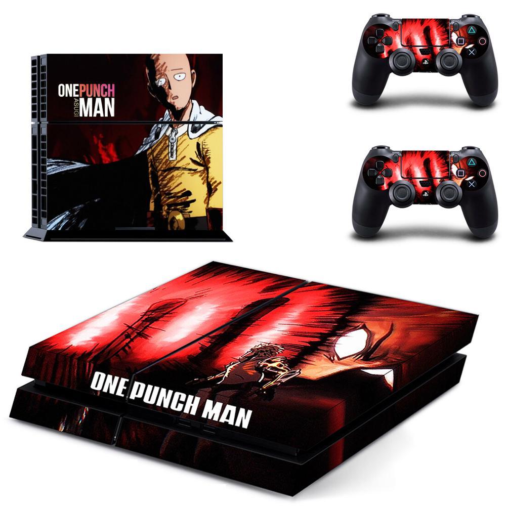 Stickers PS4 Slim One Punch Man Saitama vs Genos HD Official Dr. Stone Merch