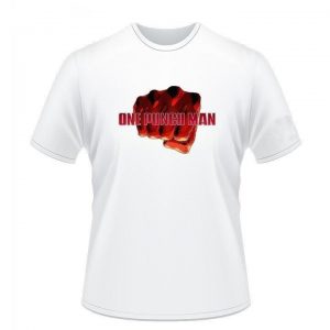 T-Shirt One Punch Man Saitama logo punch S Official Dr. Stone Merch