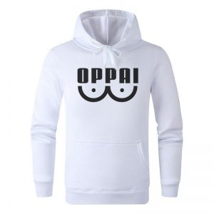 Oppai hoodie Blanc / S Official Dr. Stone Merch