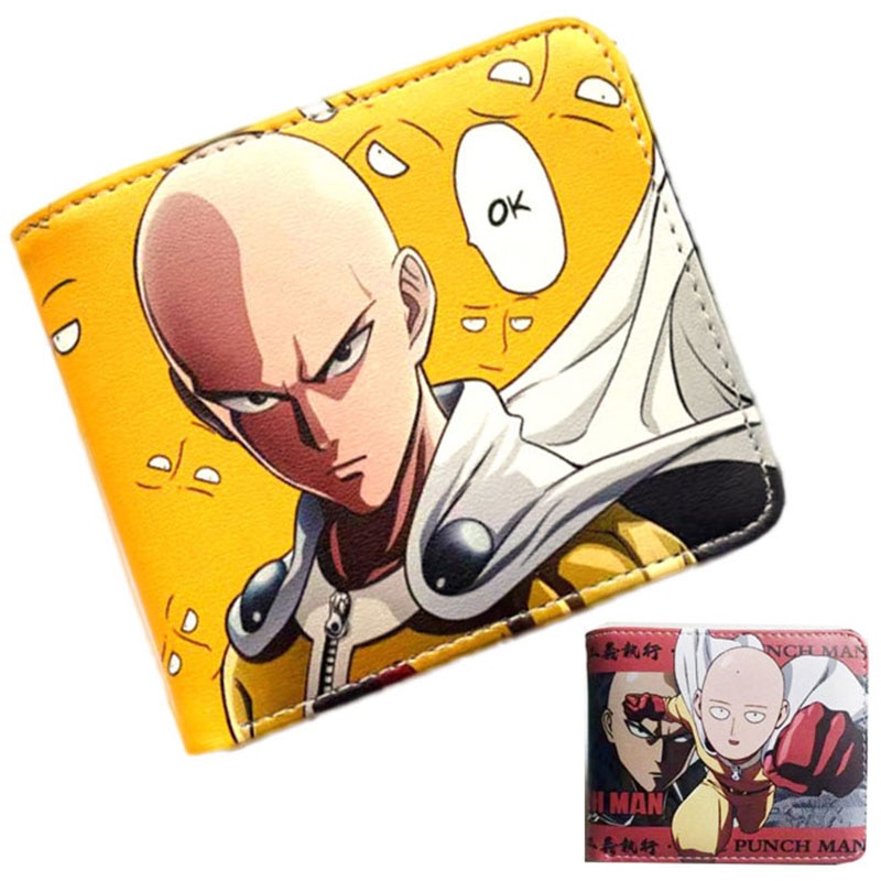 Anime Chainsaw Man Print Wallet Cartoon Leather Bifold Zipper Coin Pocket  Photo Credit Card Holder Layers Unisex Casual Purse