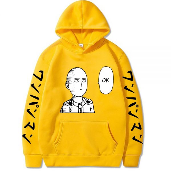 Men Women Hoodie Funny One Punch Man Sweatshirt Fitted Soft Anime Manga Clothes 4 - One Punch Man Shop