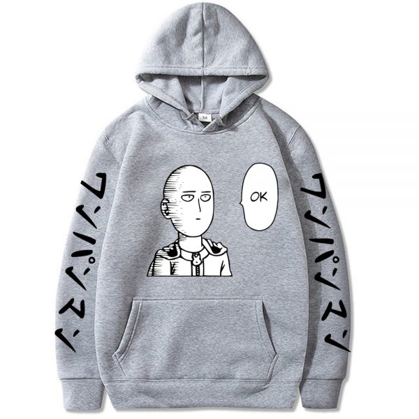 Men Women Hoodie Funny One Punch Man Sweatshirt Fitted Soft Anime Manga Clothes 5 - One Punch Man Shop