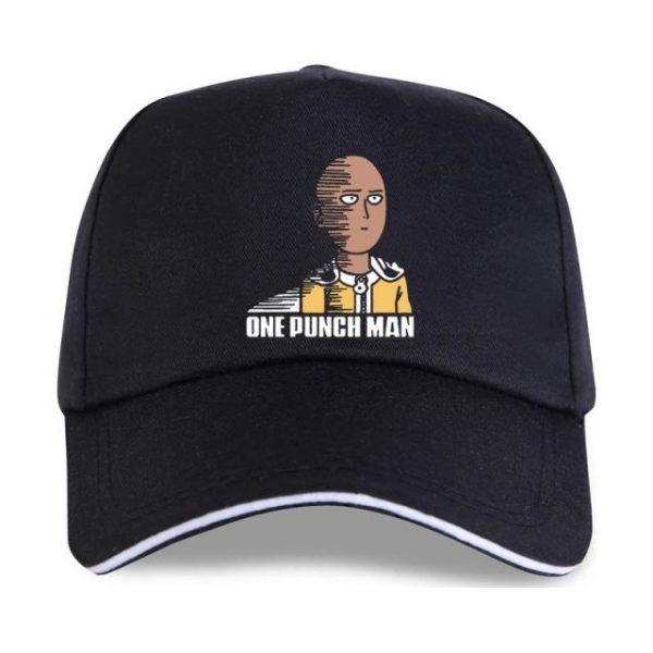 New One Punch Man Herren Baseball cap Saitama Fun schwarz - One Punch Man Shop