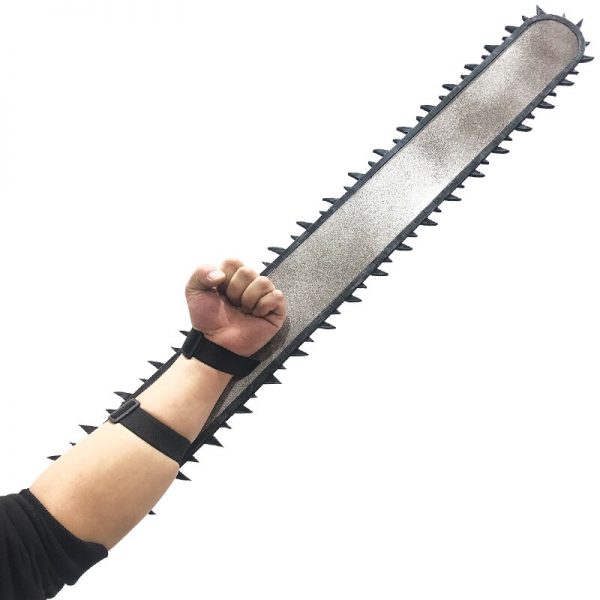 Anime Chainsaw Man Denji Cosplay Prop 95CM PVC Handsaw 2 Pieces Weapons for Halloween Carnival Christmas 1 - One Punch Man Shop